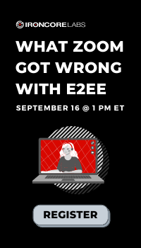 Webinar promo in newsletter